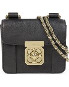 Chloé Elsie Small Leather Chain Shoulder Bag - Lyst