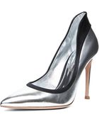 Gianvito Rossi Pump in Metallics - Lyst