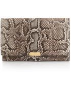 Burberry Prorsum Roslin Python Skin Clutch - Lyst