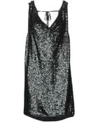 Donna Karan New York Short Dress - Lyst