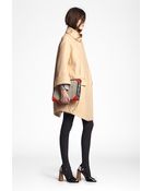 Carven Oversized Wool Coat - Lyst