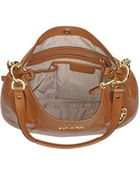 Michael Kors Bedford Luggage Leather Shoulder Bag - Lyst