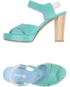 D’ambra Sandals - Lyst