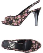 Sgn Giancarlo Paoli Platform Sandals - Lyst