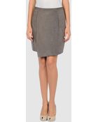 3.1 Phillip Lim Leather Skirt - Lyst