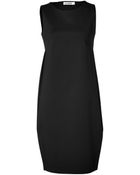 Jil Sander Kint Dress In Black - Lyst