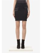 3.1 Phillip Lim Jersey Zip Detailed Skirt - Lyst