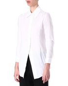 Ann Demeulemeester Crinkled Cotton Shirt - Lyst