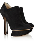 Nicholas Kirkwood Suede Ankle Boots - Lyst