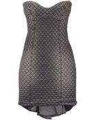 Frankie Morello Short Dress - Lyst
