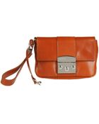 Jil Sander Navy Clutch - Lyst