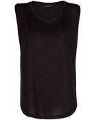 Mango Fluid Fabric Tshirt - Lyst