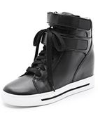 Marc By Marc Jacobs Strappy Hi Top Wedge Sneakers - Lyst