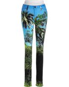 Hudson Nico Printed Super Skinny Jeans - Lyst