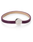 Marc By Marc Jacobs Logo Leather Bracelet - Lyst