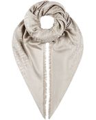 Fendi Zucca Logo Scarf - Lyst