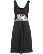 Class Roberto Cavalli Short Dress - Lyst