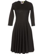 MSGM Kneelength Dress - Lyst