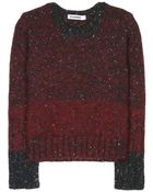 Jil Sander Wool Pullover - Lyst