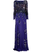 Matthew Williamson Bead Embellished Gown - Lyst