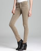Rag & Bone Jeans The Skinny in Desert Khaki Cord - Lyst
