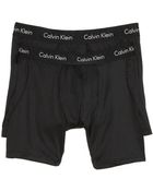 Calvin Klein 2 Pack Boxer Briefs - Lyst