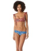 Zimmermann Drifter Scallop Frill Bikini - Lyst
