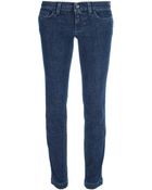 Dolce & Gabbana Skinny Fit Jean - Lyst