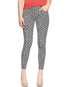 Gap Printed Legging Skimmer Jeans - Lyst