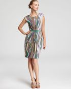 Max Mara Studio Sofocle Jersey Print Dress - Lyst