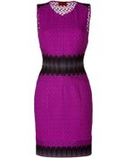 Missoni Sheer Back Knit Sheath - Lyst