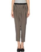 Stefanel Casual Trouser - Lyst