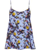 Topshop Flower Print Cami - Lyst