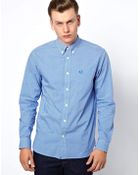 Fred Perry Oxford Gingham Shirt - Lyst