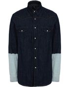 McQ by Alexander McQueen Denim Shirt - Lyst