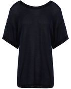 Sonia Rykiel Short Sleeve Sweater - Lyst