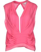 Diane von Furstenberg Top - Lyst