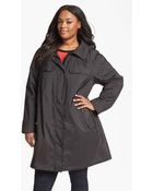 Gallery Aline Hooded Walking Coat - Lyst