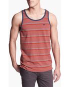 RVCA Classic Stripe Tank Top - Lyst