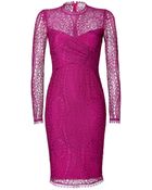 Emilio Pucci Lace Top Dress - Lyst