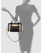 Chloé Alice Small Satchel Bag Beige - Lyst