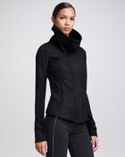 Donna Karan New York Rubberized Leather Jacket - Lyst