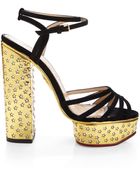 Charlotte Olympia Rising Star Strappy Sandal - Lyst