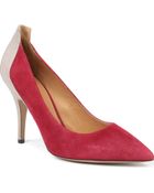 Isabel Marant Paige Suede and Leather Courts - Lyst
