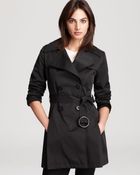 Via Spiga Scarpa Double Breasted Trench Coat - Lyst