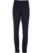 Marni Contrast Stripe Slim Fit Trouser - Lyst