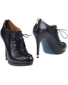 Patrizia Pepe High-Heel Lace Ankle Boots - Lyst