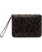 Christian Louboutin Cris Studded Leather Ipad Case - Lyst