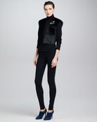 Ralph Lauren Collection Cropped Shearling Vest - Lyst