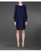 Armani Long-sleeved Dress - Lyst